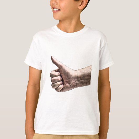 Een dikke duim omhoog t-shirt (Voorkant)