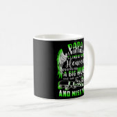 Een dikke knuffel vertel mijn papa hoeveel ik hou  koffiemok (Voorkant rechts)