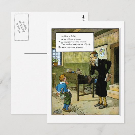 Een Diller a Dollar Briefkaart (Voorkant / Achterkant)