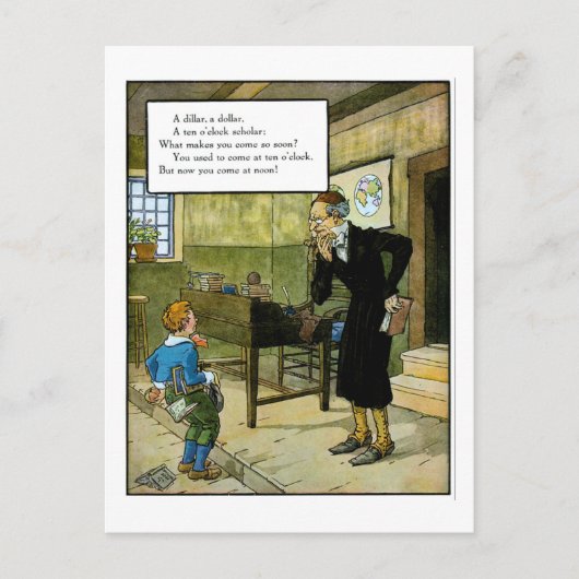 Een Diller a Dollar Briefkaart (Voorkant)