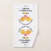 EÉN DINK VAN GLORY Pickleball Handdoek (Handdoek)