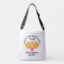 EÉN DINK VAN PICKLEBALL GLORY Pickleballer Crossbody Tas