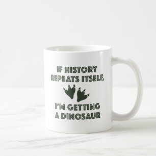 Een dinosaurus krijgen koffiemok