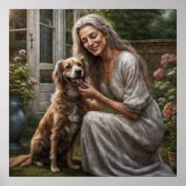 Een dinsdagmiddag met mijn bastaardhond metgezel poster