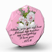 Een dochter houdt van haar moeder Photo Block Fotoblokken (Links)