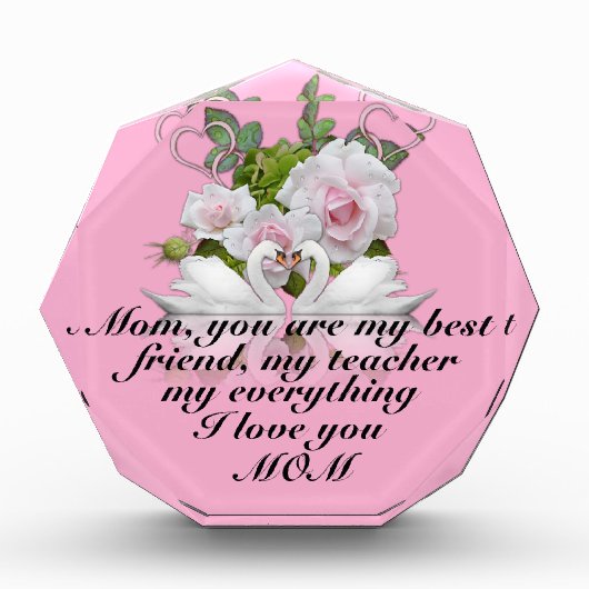 Een dochter houdt van haar moeder Photo Block Fotoblokken (Voorkant)