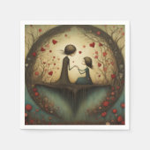 Een dochter houdt van servet (Voorkant)