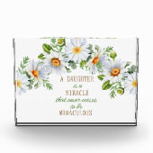 Een dochter is een wonder fotoblokken (Voorkant)