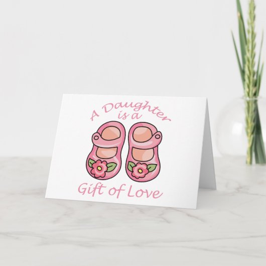 Een dochter is kaart (Voorkant)