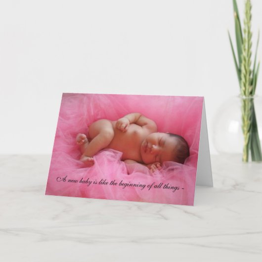 Een dochter is... kaart (Voorkant)