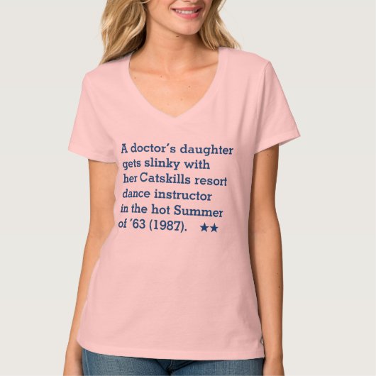 Een dochter van een arts t-shirt (Voorkant)