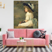 Een dochter van Eve, Pars Annual, Kerstmis, 1899 Canvas Afdruk (Insitu (Woonkamer))