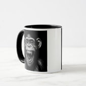 Een dode chimpansee. mok (Voorkant links)