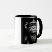 Een dode chimpansee. mok (Voorkant rechts)