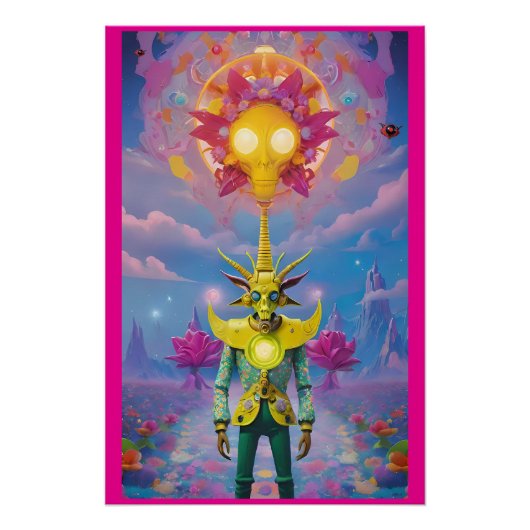 Een dode en dankbare Baphomet Perfect Poster (Voorkant)