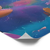 Een dode en dankbare Baphomet Poster (Hoek)