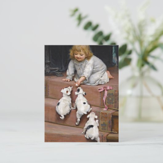 Een dode hitte | Arthur John Elsley Briefkaart (Staand voorkant)