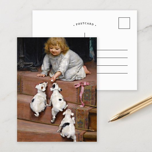 Een dode hitte | Arthur John Elsley Briefkaart