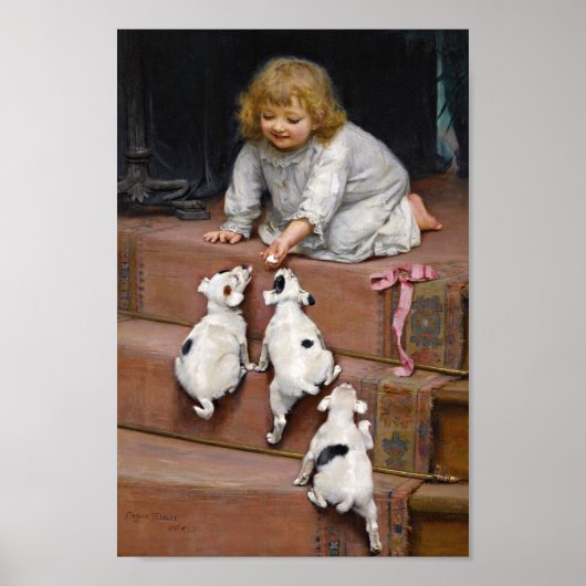 Een dode hitte | Arthur John Elsley Poster (Voorkant)