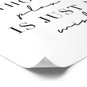 Een doel zonder plan is slechts een wens poster (Hoek)