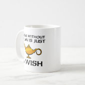 Een doelstelling zonder plan koffiemok (Voorkant links)