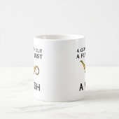 Een doelstelling zonder plan koffiemok (Center)