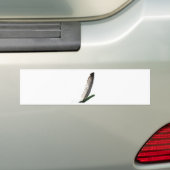 Eén doezelaar bumpersticker (Op auto)