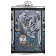 "Een doezelaar en een schaal" Vinylwaterkering