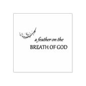 "Een doezelaar op de Schot van God" rubberstempel (Afrduk)