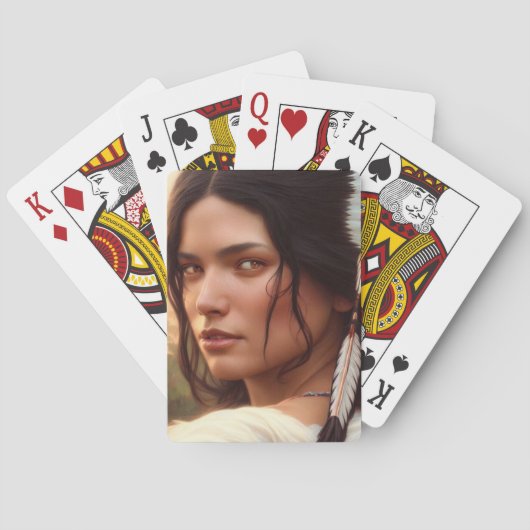 Eén doezelaar pokerkaarten (Achterkant)