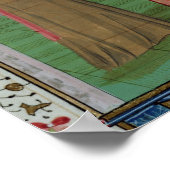 Een dokter die de urine van St. Elizabeth onderzoe Poster (Hoek)