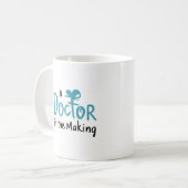 Een dokter in de dop koffiemok (Voorkant links)
