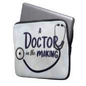 Een dokter in de dop laptop sleeve (Voorkant Links)