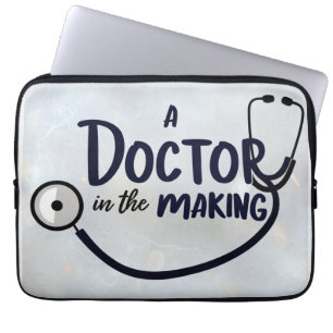 Een dokter in de dop laptop sleeve