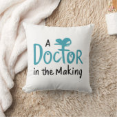 Een dokter in de maak kussen (Deken)