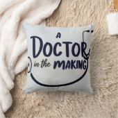 Een dokter in de maak kussen (Deken)