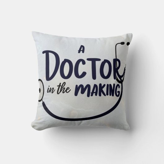 Een dokter in de maak kussen (Voorkant)
