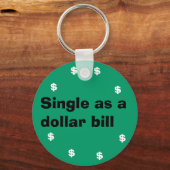 Eén dollar biljet sleutelhanger (Voorkant)