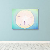 Eén dollar waard canvas afdruk (Insitu (Houten vloer))