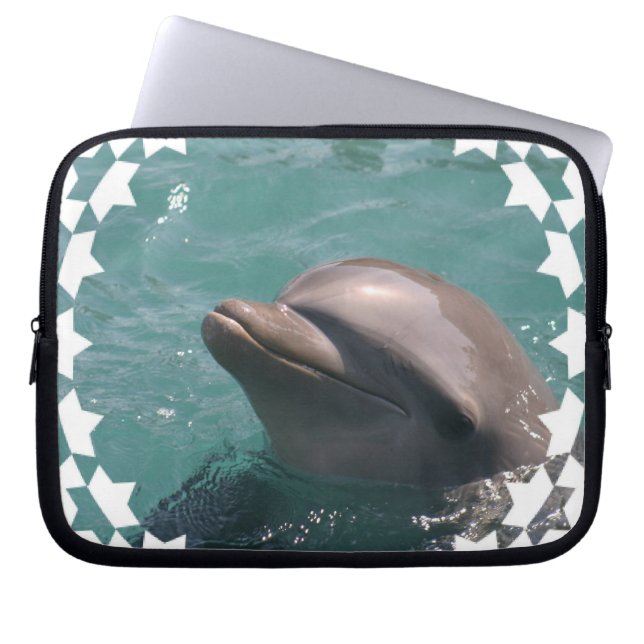 Een Dolphin-laptophoes starten Laptop Sleeve (Voorkant)
