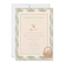 Een dom klein gansje komt eraan Uitnodiging voor d