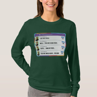 Een domme baas die per ongeluk mensen ontslaat t-shirt