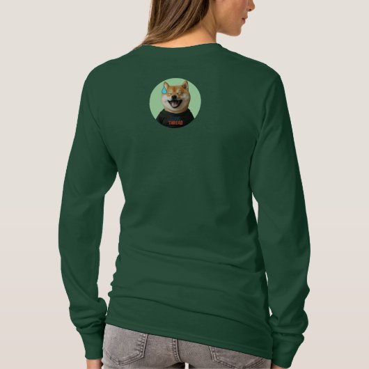 Een domme baas die per ongeluk mensen ontslaat t-shirt (Achterkant)