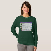 Een domme baas die per ongeluk mensen ontslaat t-shirt (Voorkant volledig)