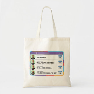 Een domme baas die per ongeluk mensen ontslaat tote bag