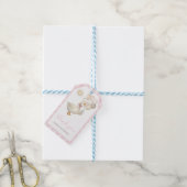 EÉN Domme Gans, Ballonnen Cadeaubijsluiters Cadeaulabel (Met Touw)