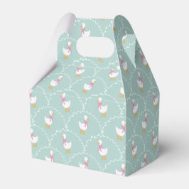 Eén domme gans eend verjaardag Cute Baby Shower Bedankdoosjes