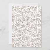 Eén domme gans eerste verjaardagsfeestje  kaart (Achterkant)