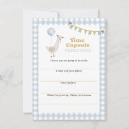 Een domme gans Tijdcapsule Berichtkaart Kaart