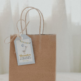 Eén domme gans verjaardagscadeau label cadeaulabel